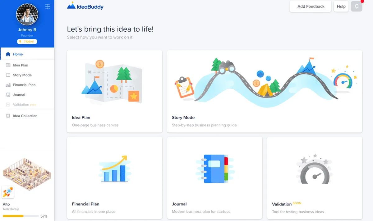 IdeaBuddy : avis des utilisateurs, avantages & inconvénients de ce logiciel de business plan / étude de marché IdeaBuddy : avis des utilisateurs, avantages & inconvénients de ce logiciel de business plan / étude de marché