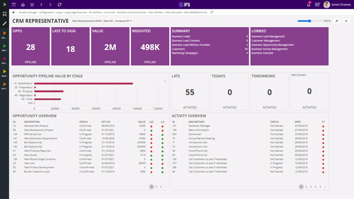 IFS Cloud : avis des utilisateurs, avantages & inconvénients de ce logiciel de gestion cloud IFS Cloud : avis des utilisateurs, avantages & inconvénients de ce logiciel de gestion cloud