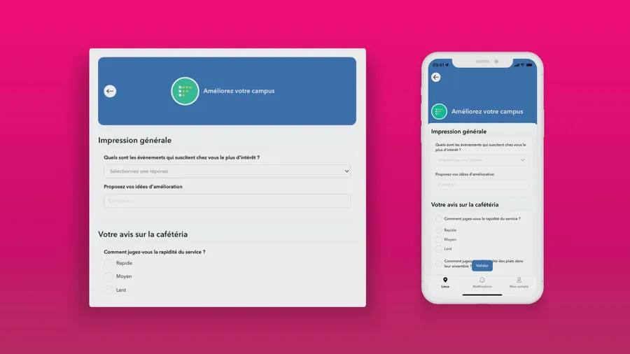 Imagina : interface enquête