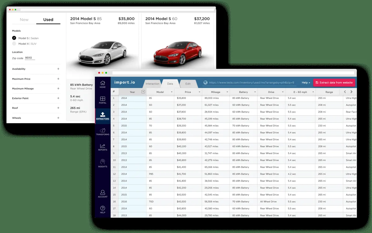 Import.io : avis des utilisateurs, avantages & inconvénients de ce logiciel de scraping Import.io : avis des utilisateurs, avantages & inconvénients de ce logiciel de scraping