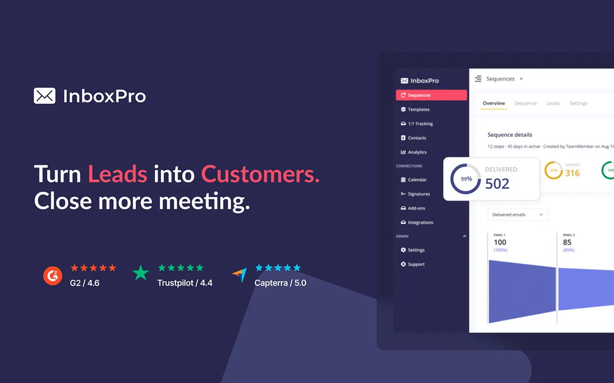 InboxPro : avis des utilisateurs, avantages & inconvénients de ce logiciel d'email tracking InboxPro : avis des utilisateurs, avantages & inconvénients de ce logiciel d'email tracking