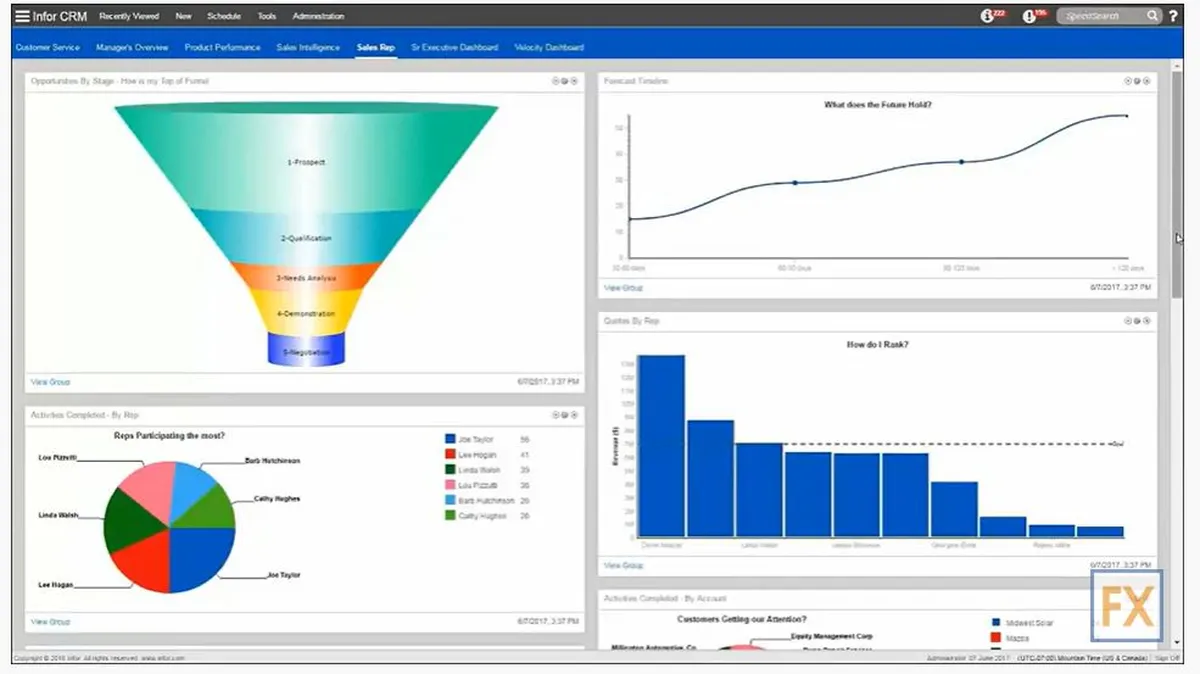 Infor CRM : avis des utilisateurs, avantages & inconvénients de ce logiciel CRM Infor CRM : avis des utilisateurs, avantages & inconvénients de ce logiciel CRM