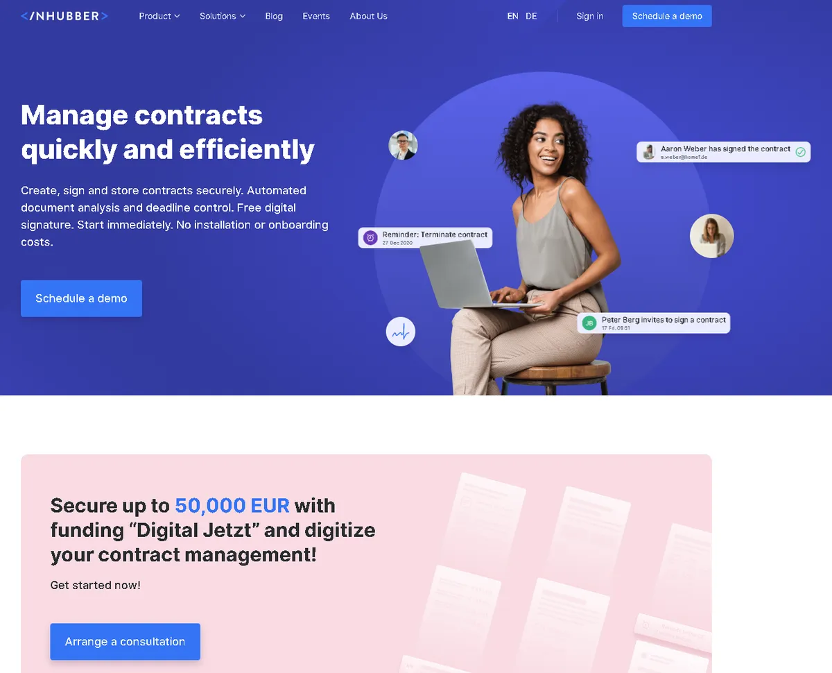 INHUBBER : avis des utilisateurs, avantages & inconvénients de ce logiciel de gestion de contrats INHUBBER : avis des utilisateurs, avantages & inconvénients de ce logiciel de gestion de contrats