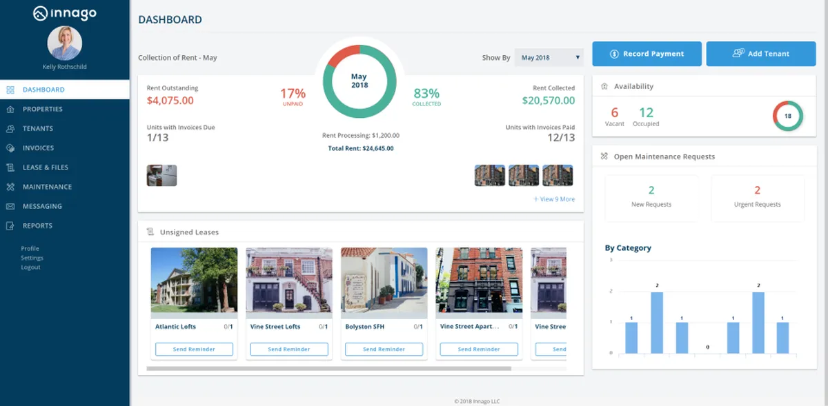 Innago : avis des utilisateurs, avantages & inconvénients de ce logiciel pour l'immobilier Innago : avis des utilisateurs, avantages & inconvénients de ce logiciel pour l'immobilier