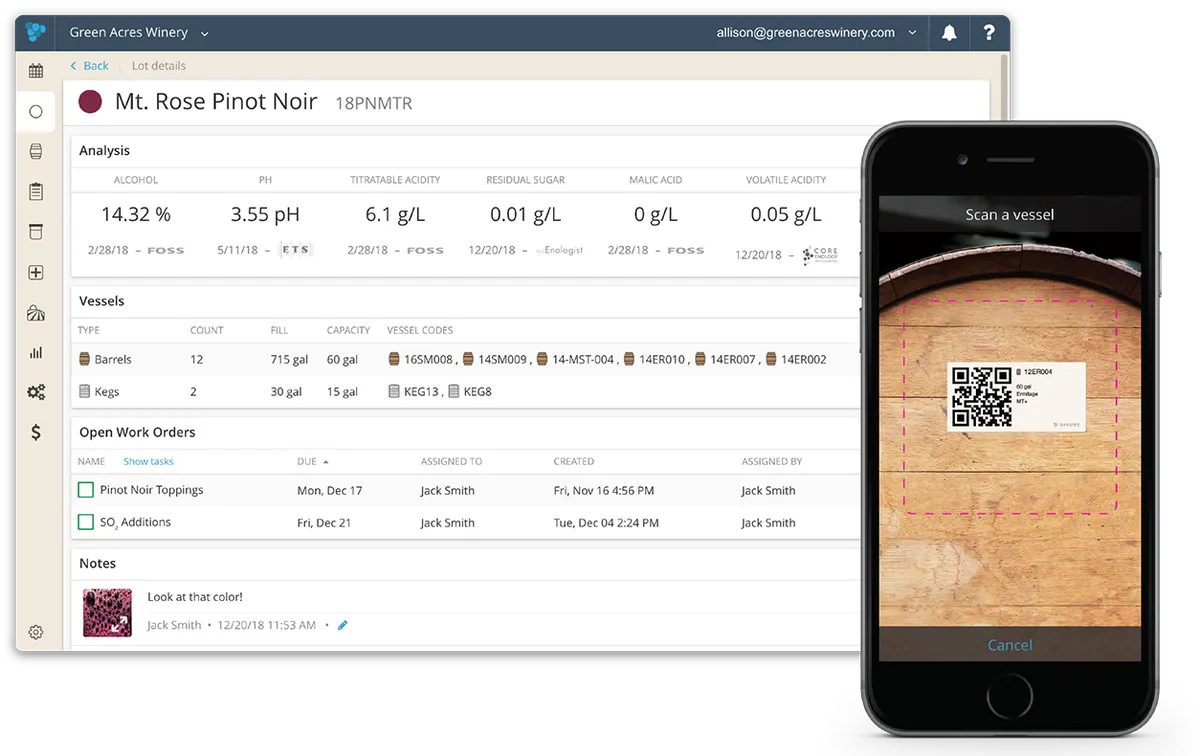 InnoVint : avis des utilisateurs, avantages & inconvénients de ce logiciel pour commerce alimentaire InnoVint : avis des utilisateurs, avantages & inconvénients de ce logiciel pour commerce alimentaire