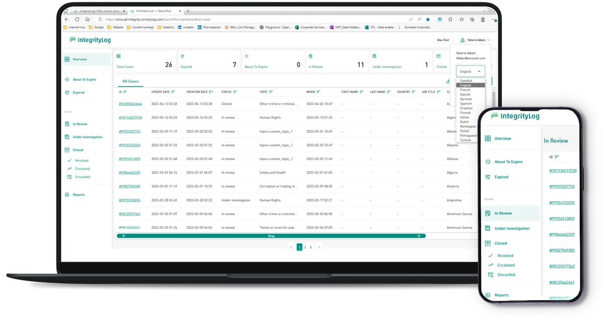IntegrityLog : avis des utilisateurs, avantages & inconvénients de ce logiciel de gouvernance risque et conformité