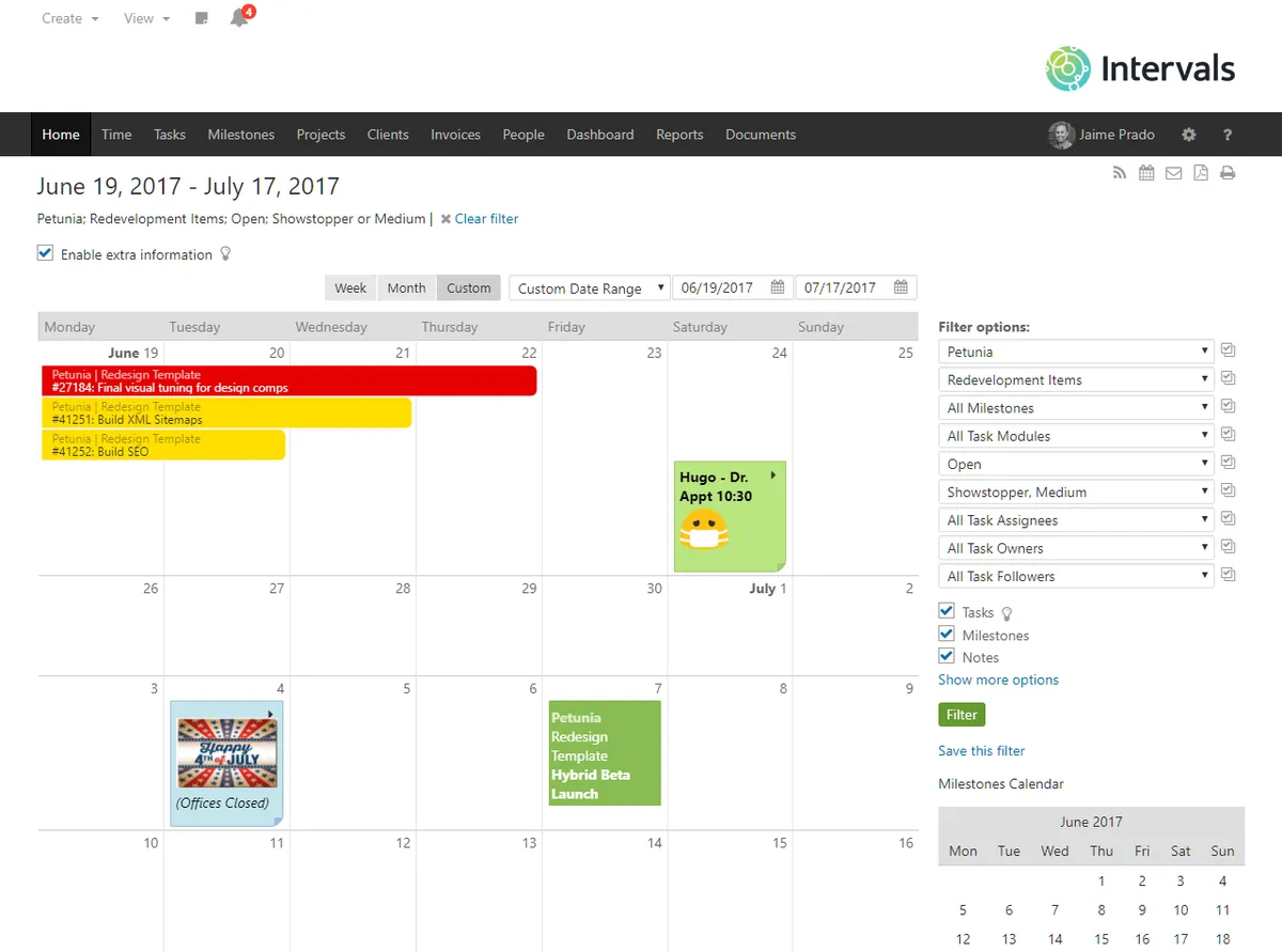 Intervals : avis des utilisateurs, avantages & inconvénients de ce logiciel de gestion des temps et activités Intervals : avis des utilisateurs, avantages & inconvénients de ce logiciel de gestion des temps et activités