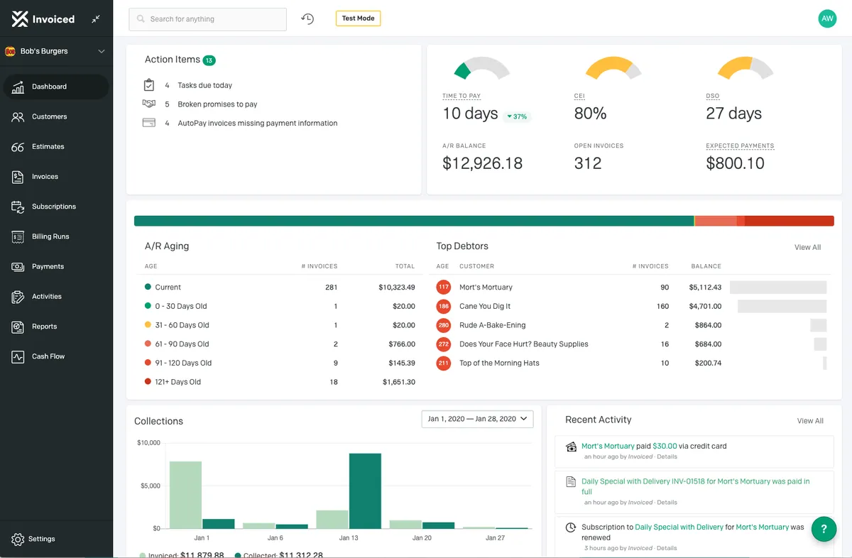 Invoiced : avis des utilisateurs, avantages & inconvénients de ce logiciel de facturation Invoiced : avis des utilisateurs, avantages & inconvénients de ce logiciel de facturation