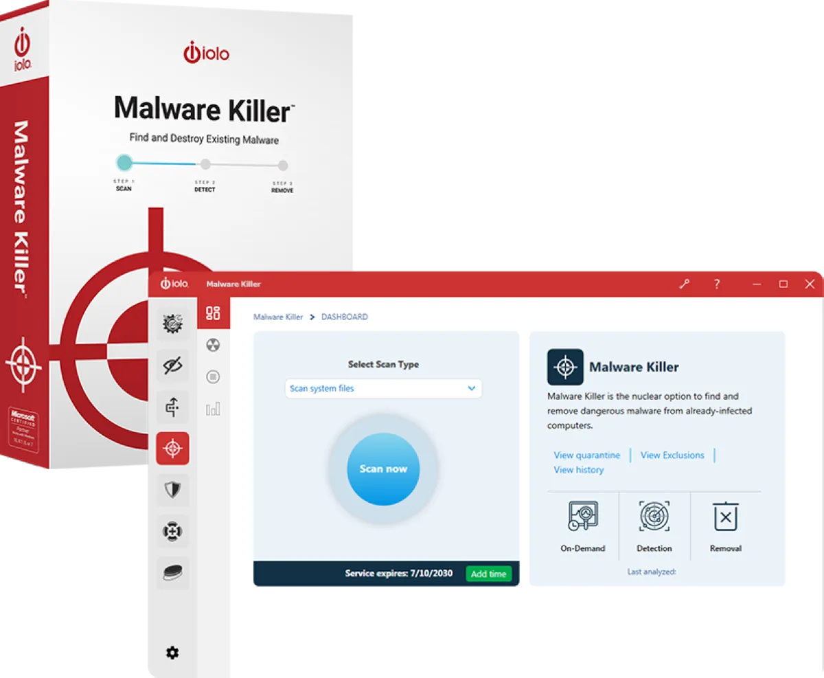 iolo Malware Killer : avis des utilisateurs, avantages & inconvénients de ce logiciel de cybersécurité / sécurité informatique iolo Malware Killer : avis des utilisateurs, avantages & inconvénients de ce logiciel de cybersécurité / sécurité informatique