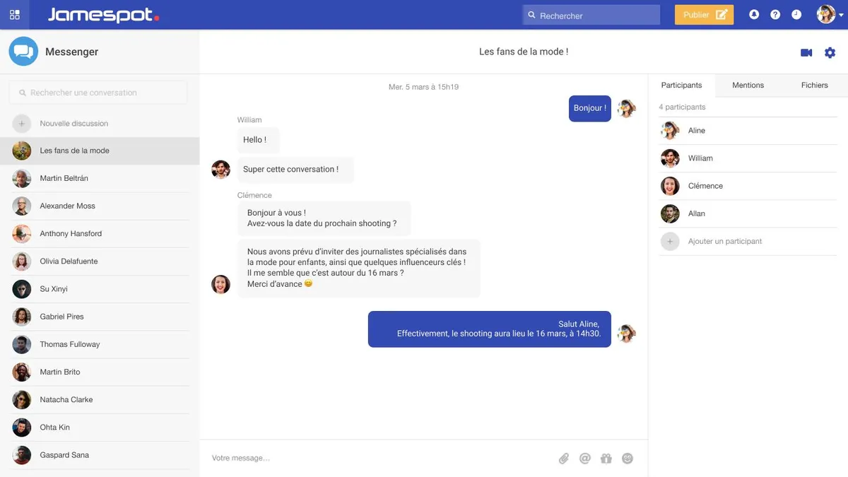 Jamespot Smart Place : avis des utilisateurs, avantages & inconvénients de ce logiciel de digital workplace Jamespot Smart Place : avis des utilisateurs, avantages & inconvénients de ce logiciel de digital workplace