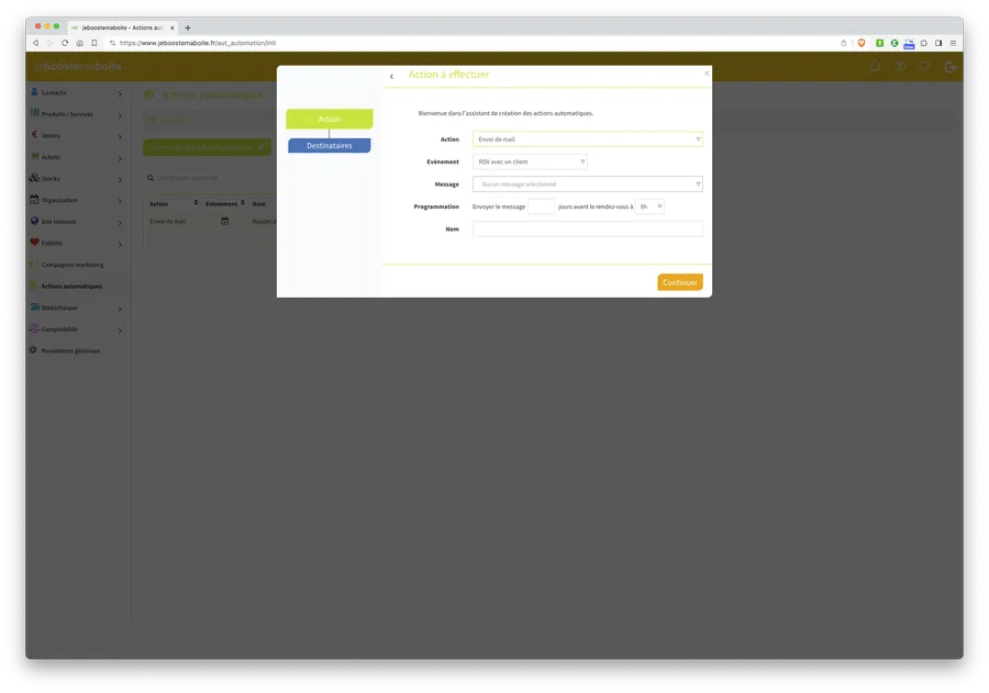 jeboostemaboite : interface jeboostemaboite : interface