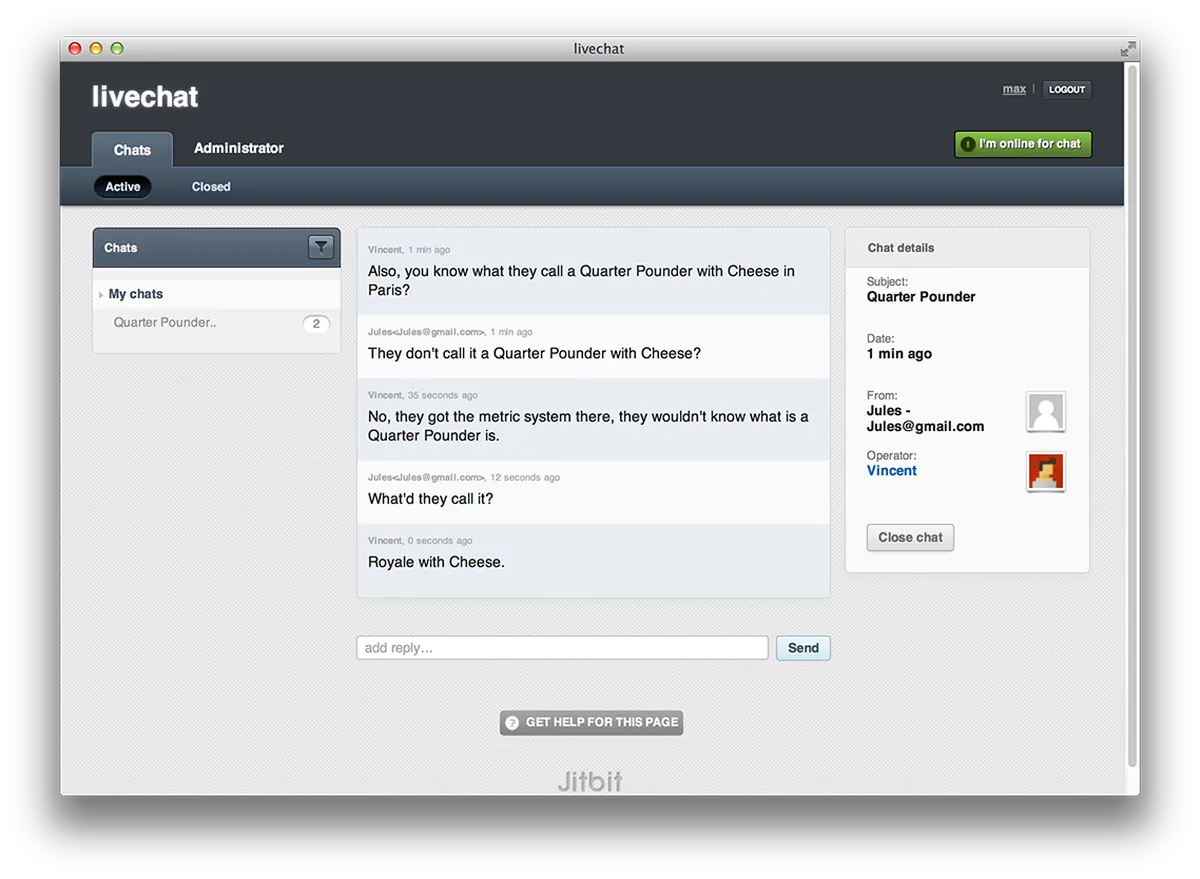 Jitbit Helpdesk : avis des utilisateurs, avantages & inconvénients de ce logiciel helpdesk