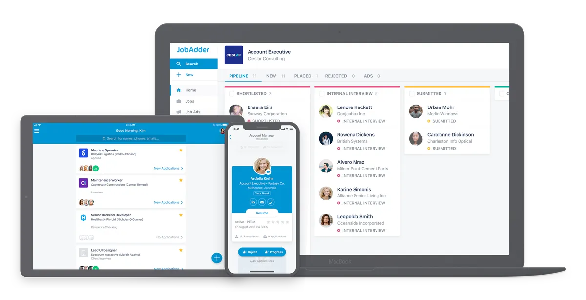 JobAdder : avis des utilisateurs, avantages & inconvénients de ce logiciel de recrutement ATS