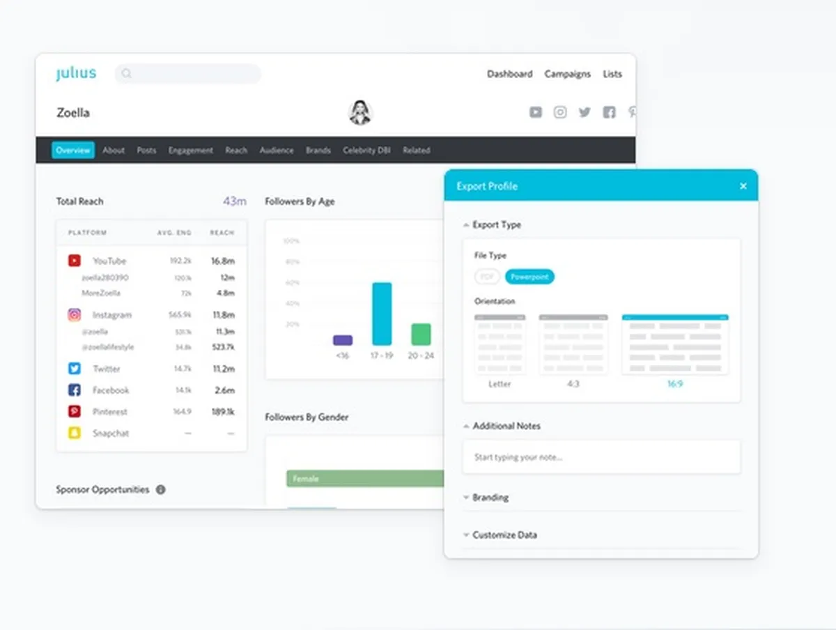 Julius : avis des utilisateurs, avantages & inconvénients de ce logiciel de marketing d'influence Julius : avis des utilisateurs, avantages & inconvénients de ce logiciel de marketing d'influence