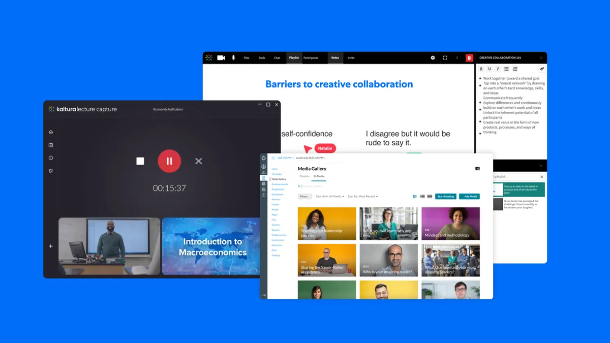 Kaltura : avis des utilisateurs, avantages & inconvénients de ce logiciel de webinar Kaltura : avis des utilisateurs, avantages & inconvénients de ce logiciel de webinar