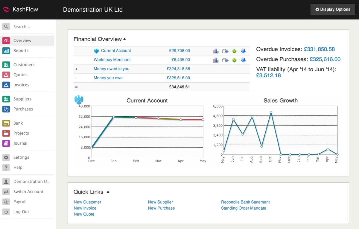 Kashflow : avis des utilisateurs, avantages & inconvénients de ce logiciel de comptabilité Kashflow : avis des utilisateurs, avantages & inconvénients de ce logiciel de comptabilité