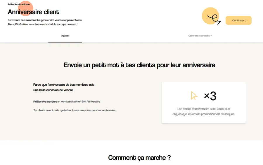 Kiliba : interface scénarios 3