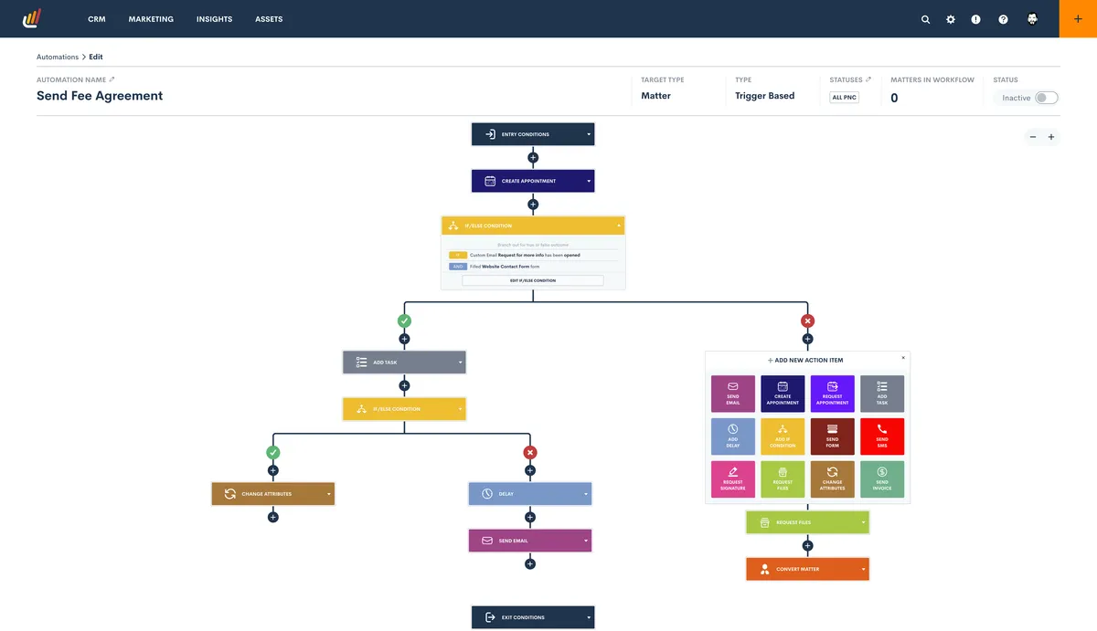 Lawmatics : avis des utilisateurs, avantages & inconvénients de ce logiciel pour avocat Lawmatics : avis des utilisateurs, avantages & inconvénients de ce logiciel pour avocat