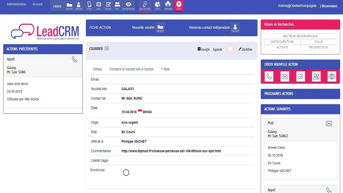 LeadCRM : avis des utilisateurs, avantages & inconvénients de ce logiciel CRM LeadCRM : avis des utilisateurs, avantages & inconvénients de ce logiciel CRM