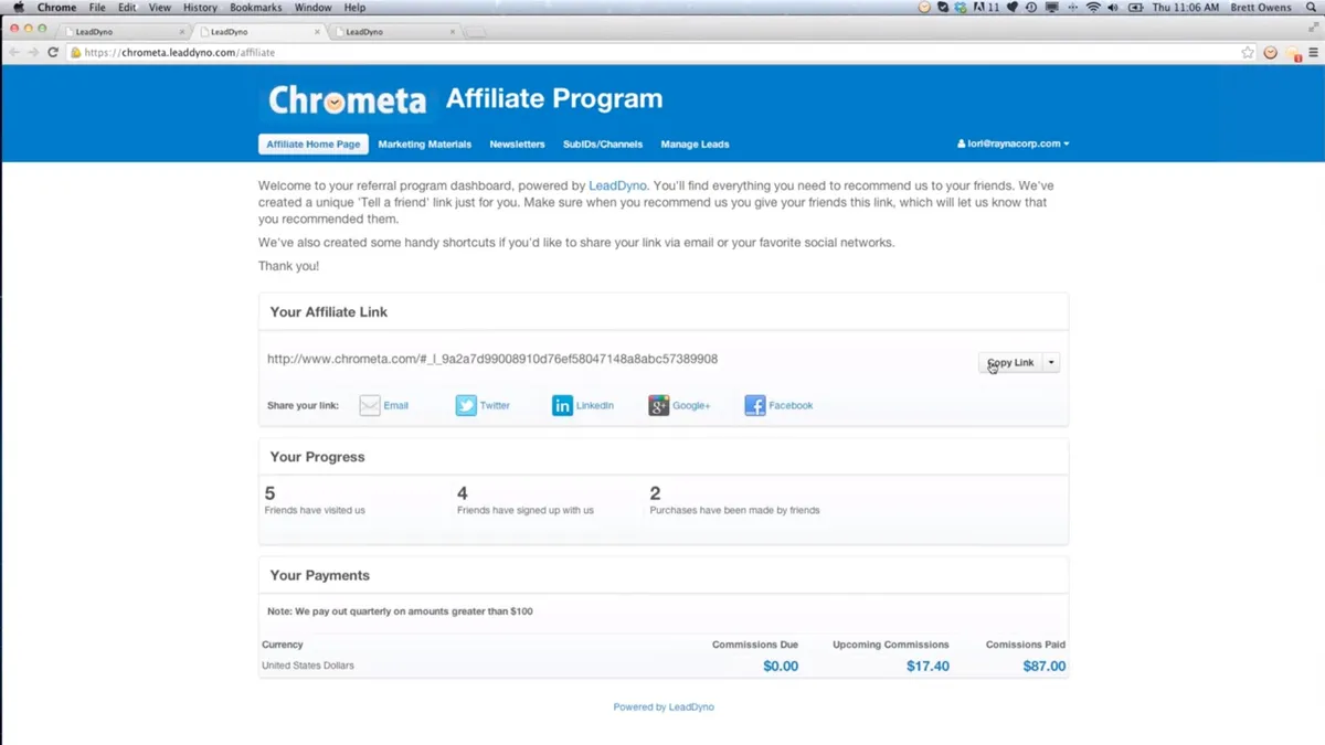 LeadDyno : avis des utilisateurs, avantages & inconvénients de ce logiciel d'affiliation LeadDyno : avis des utilisateurs, avantages & inconvénients de ce logiciel d'affiliation