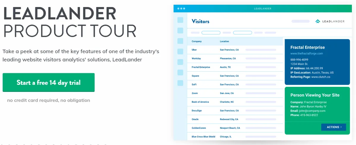 LeadLander : avis des utilisateurs, avantages & inconvénients de ce logiciel de génération de leads LeadLander : avis des utilisateurs, avantages & inconvénients de ce logiciel de génération de leads