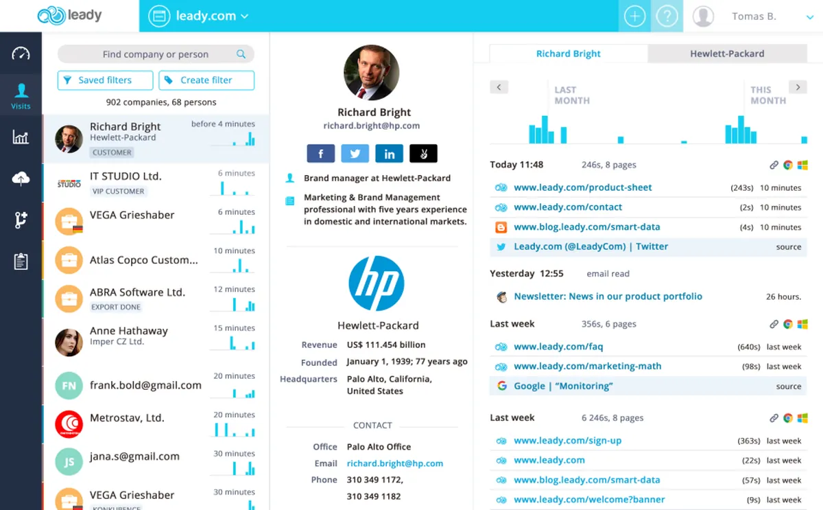 Leady : avis des utilisateurs, avantages & inconvénients de ce logiciel de génération de leads Leady : avis des utilisateurs, avantages & inconvénients de ce logiciel de génération de leads