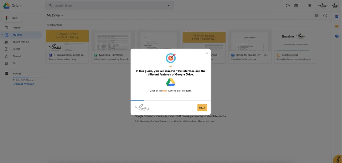Lemon Learning : avis des utilisateurs, avantages & inconvénients de cette plateforme d'adoption numérique Lemon Learning : avis des utilisateurs, avantages & inconvénients de cette plateforme d'adoption numérique