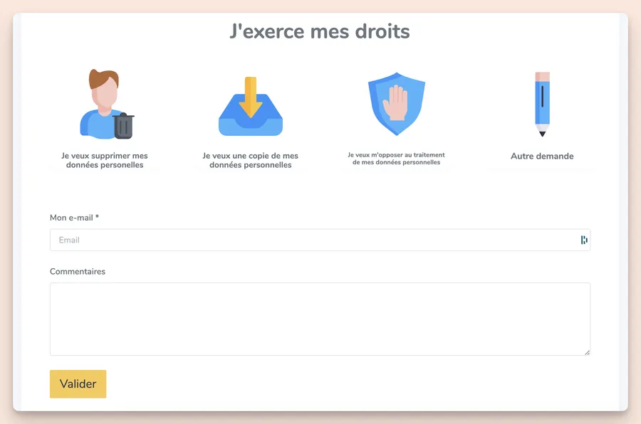 Leto : exercice du droit