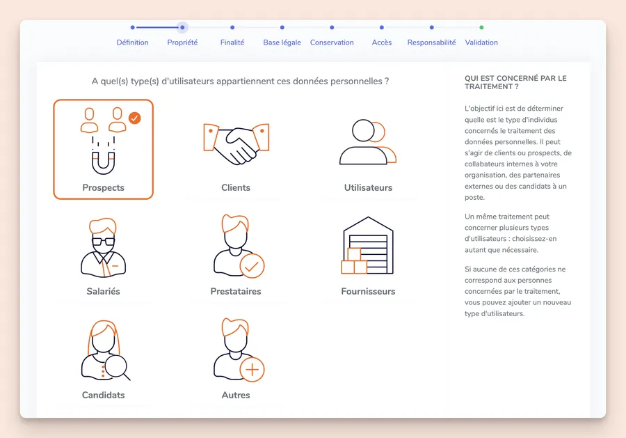 Leto : traitement des données personnelles