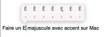 lettre e majuscule avec accent lettre e majuscule avec accent
