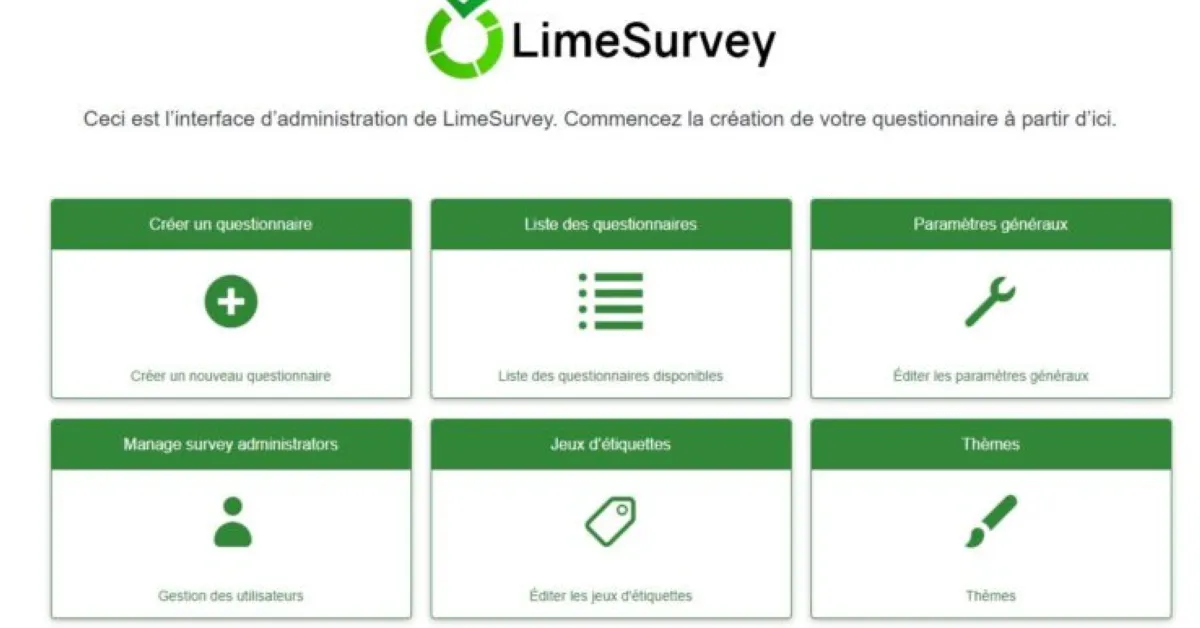 LimeSurvey : avis des utilisateurs, avantages & inconvénients de ce logiciel d'enquête / sondage / questionnaire