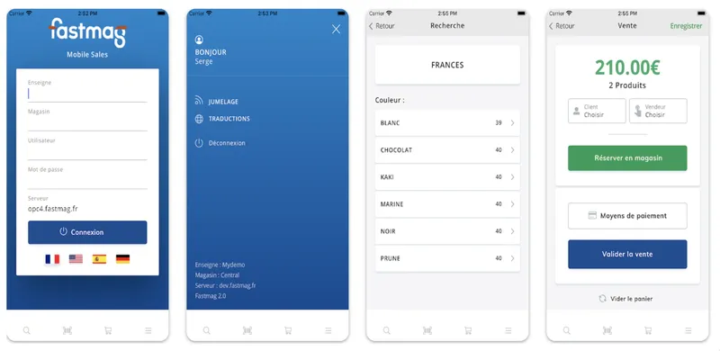 logiciel de caisse mobile fastmag mobile sales