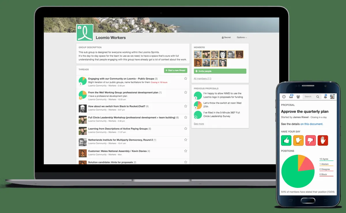Loomio : avis des utilisateurs, avantages & inconvénients de ce logiciel de gestion de projet Agile / Scrum