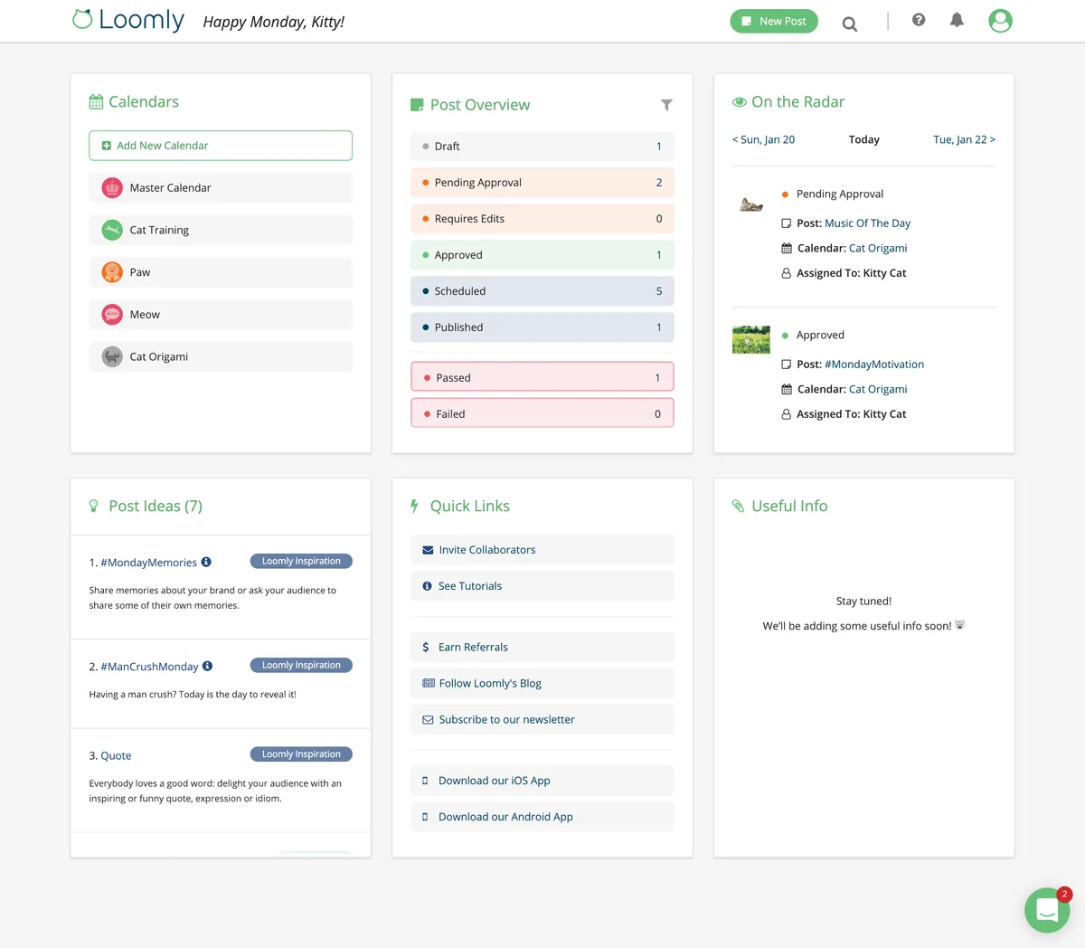 Loomly : avis des utilisateurs, avantages & inconvénients de ce logiciel de gestion des réseaux sociaux
