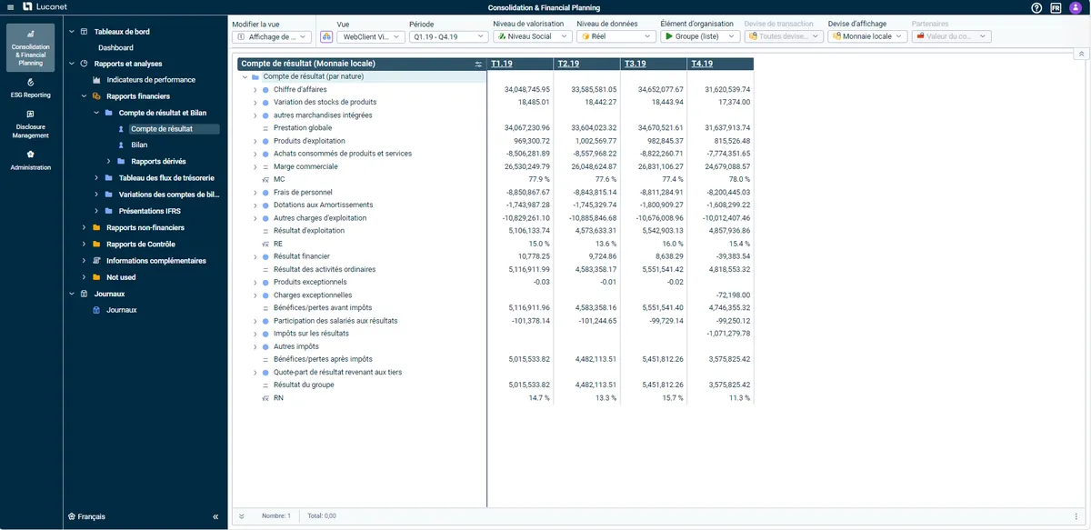 lucanet capture consolidation financial planning