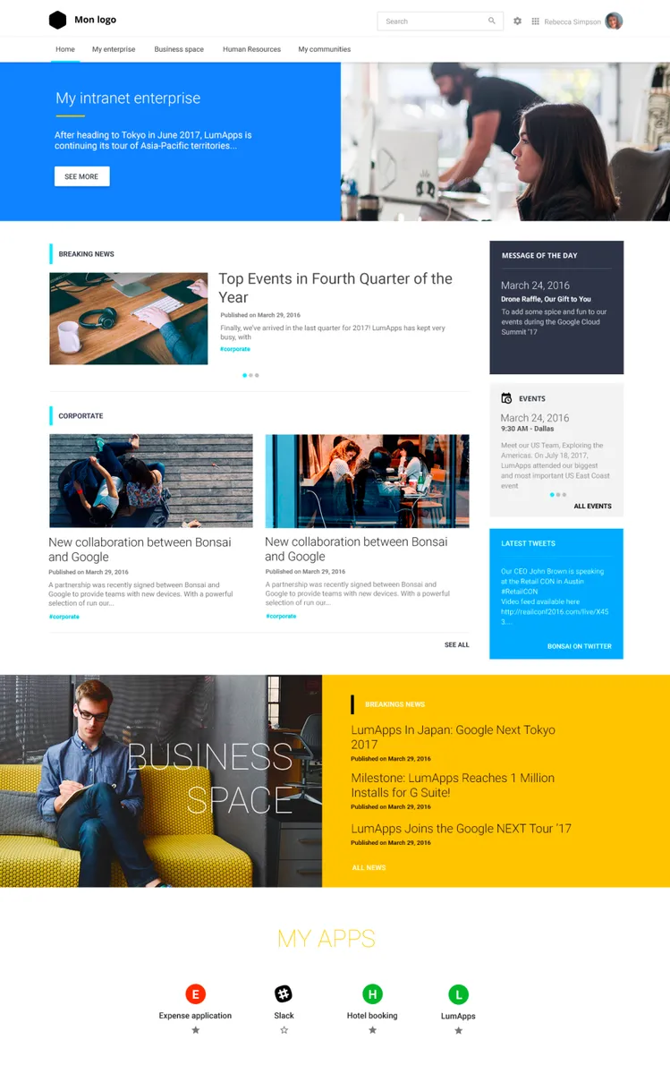 Lumapps : avis des utilisateurs, avantages & inconvénients de ce logiciel Intranet / Extranet Lumapps : avis des utilisateurs, avantages & inconvénients de ce logiciel Intranet / Extranet
