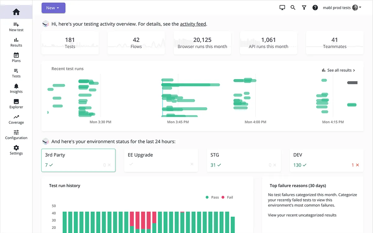 Mabl : avis des utilisateurs, avantages & inconvénients de ce logiciel de test automatisé Mabl : avis des utilisateurs, avantages & inconvénients de ce logiciel de test automatisé