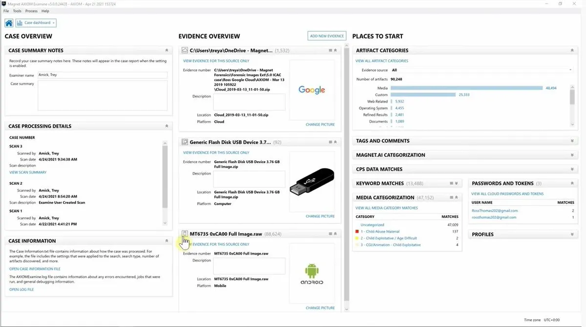 Magnet AXIOM : avis des utilisateurs, avantages & inconvénients de ce logiciel de cybersécurité / sécurité informatique Magnet AXIOM : avis des utilisateurs, avantages & inconvénients de ce logiciel de cybersécurité / sécurité informatique