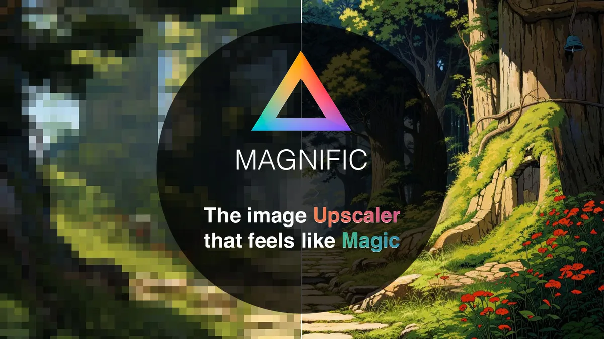 Magnific AI : avis des utilisateurs, avantages & inconvénients de ce logiciel de retouche photo / édition d'image Magnific AI : avis des utilisateurs, avantages & inconvénients de ce logiciel de retouche photo / édition d'image