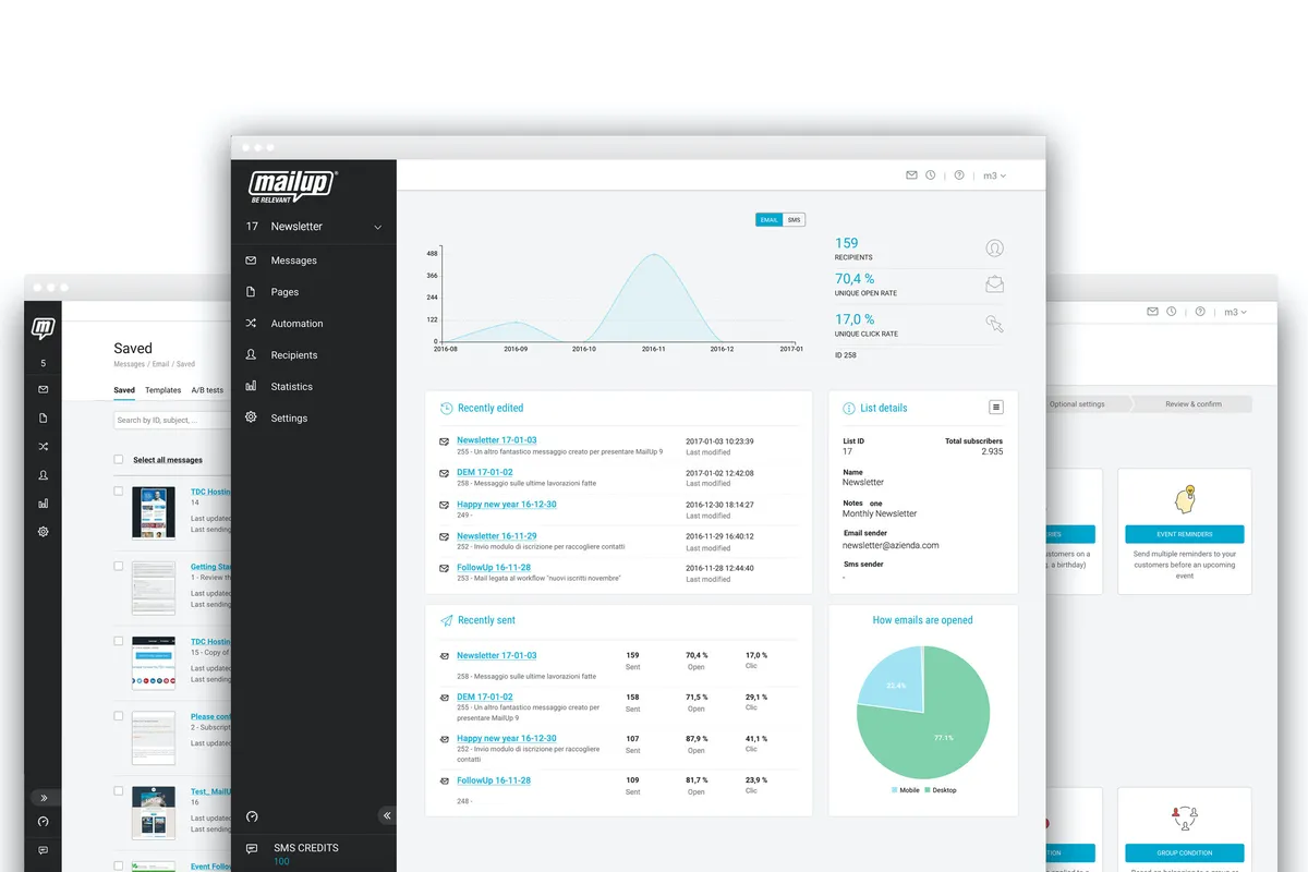 MailUp : avis des utilisateurs, avantages & inconvénients de ce logiciel d'emailing / newsletters