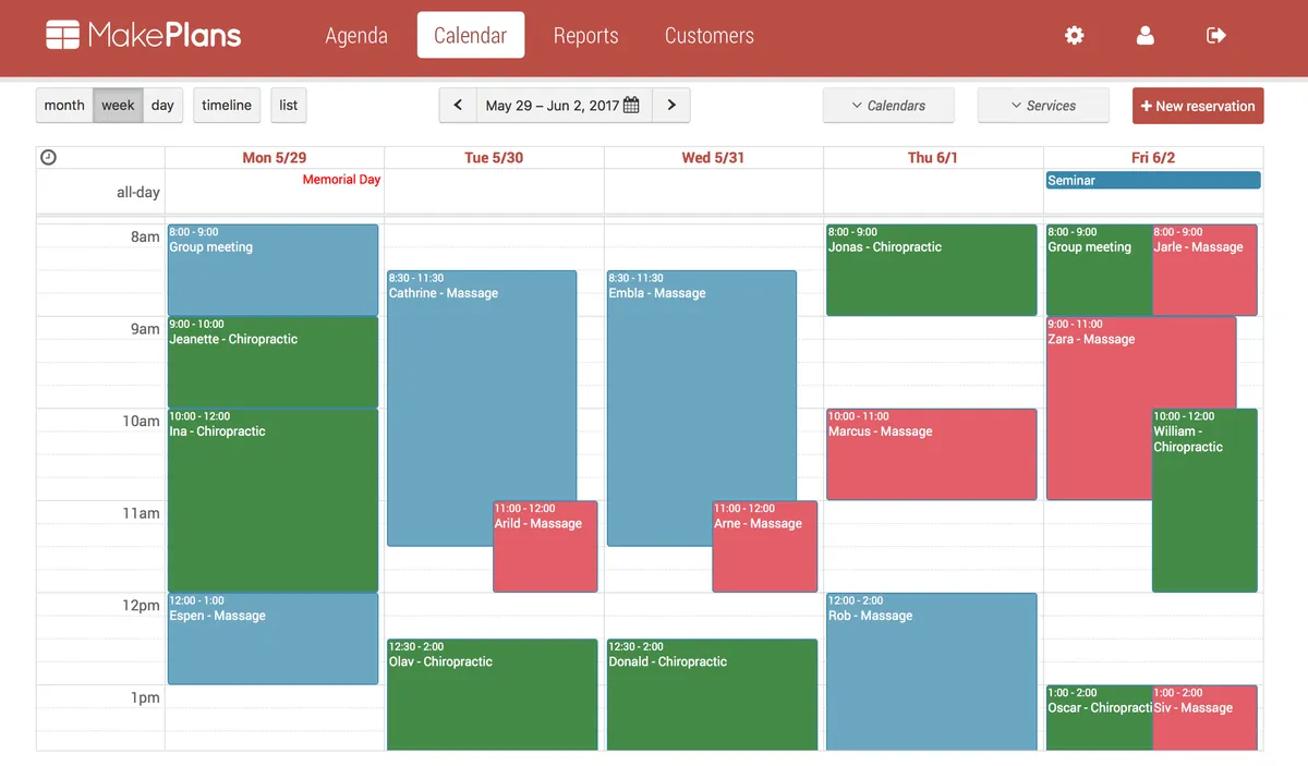 MakePlans : avis des utilisateurs, avantages & inconvénients de ce logiciel de prise de rendez-vous en ligne MakePlans : avis des utilisateurs, avantages & inconvénients de ce logiciel de prise de rendez-vous en ligne