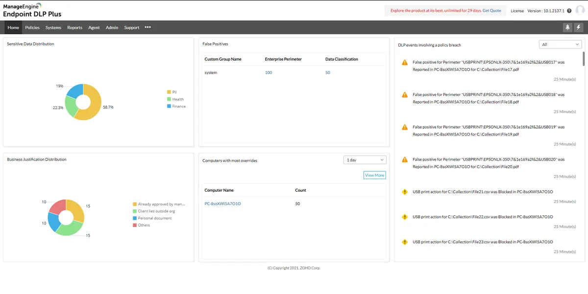 ManageEngine Desktop Central : avis des utilisateurs, avantages & inconvénients de ce logiciel RMM ManageEngine Desktop Central : avis des utilisateurs, avantages & inconvénients de ce logiciel RMM