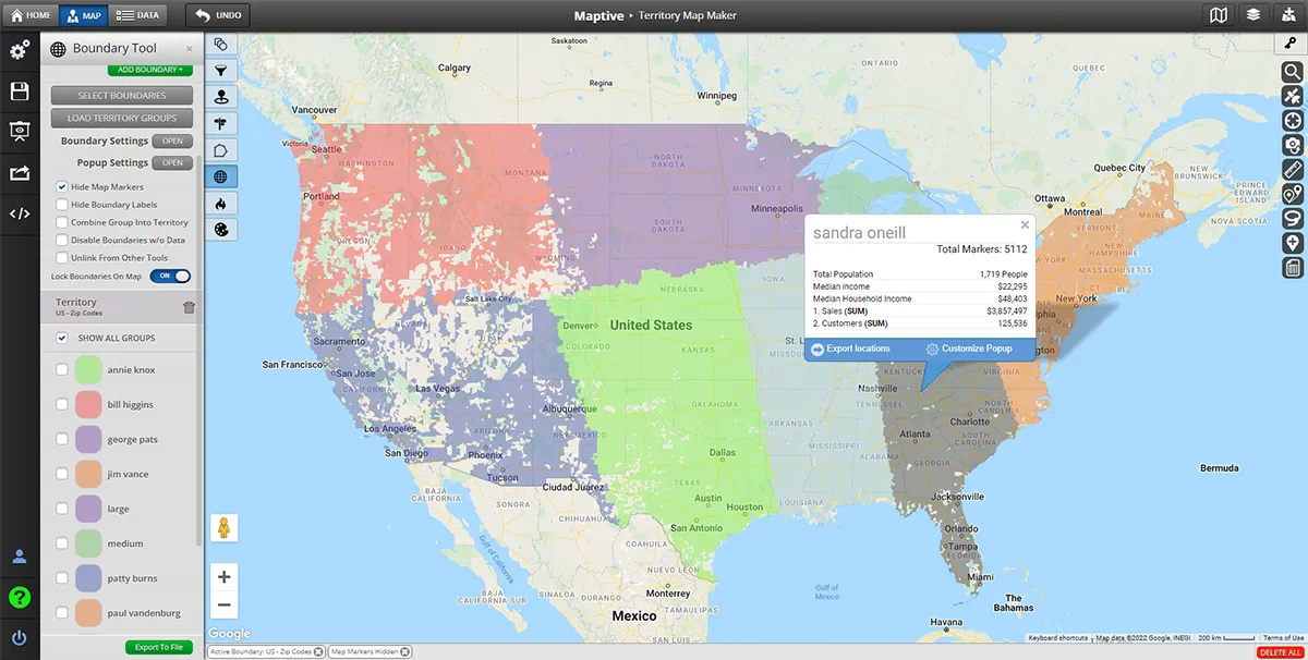 Maptive : avis des utilisateurs, avantages & inconvénients de ce logiciel SIG Maptive : avis des utilisateurs, avantages & inconvénients de ce logiciel SIG