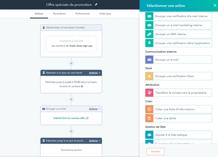 Marketing Hub : interface Marketing Automation Marketing Hub : interface Marketing Automation
