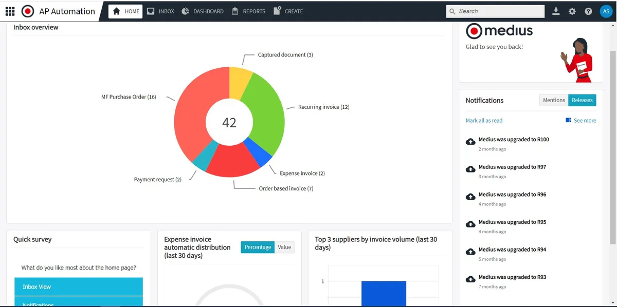 Medius : avis des utilisateurs, avantages & inconvénients de ce logiciel de gestion des achats / approvisionnements / procurement Medius : avis des utilisateurs, avantages & inconvénients de ce logiciel de gestion des achats / approvisionnements / procurement