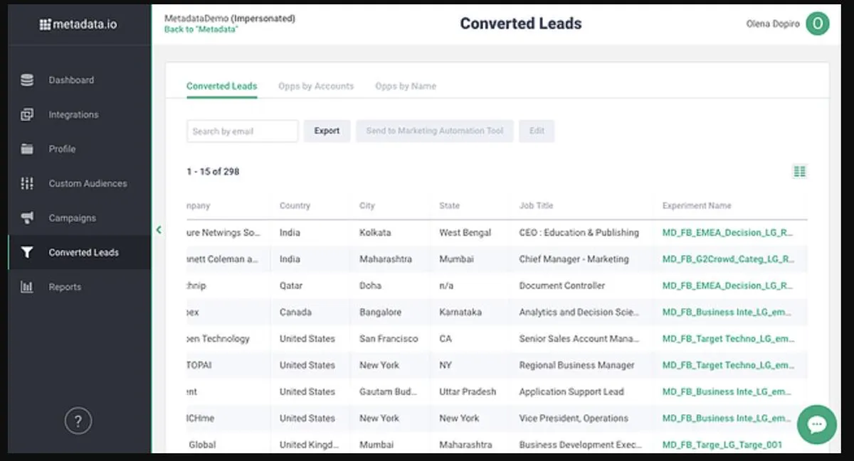 MetaData : avis des utilisateurs, avantages & inconvénients de ce logiciel de gestion de campagnes publicitaires MetaData : avis des utilisateurs, avantages & inconvénients de ce logiciel de gestion de campagnes publicitaires