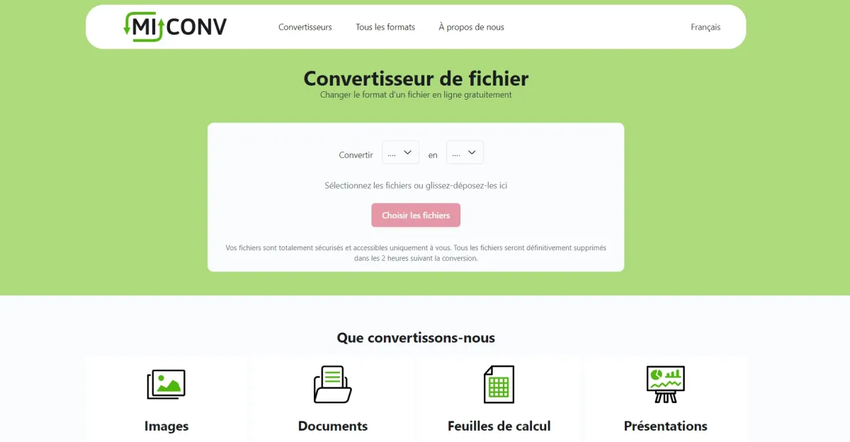 MiConv : avis des utilisateurs, avantages & inconvénients de ce logiciel convertisseur de fichiers MiConv : avis des utilisateurs, avantages & inconvénients de ce logiciel convertisseur de fichiers