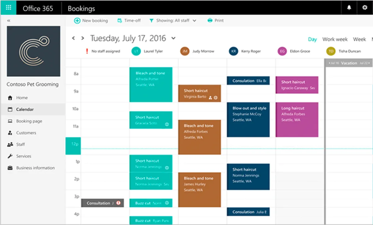 Microsoft Bookings : avis des utilisateurs, avantages & inconvénients de ce logiciel de prise de rendez-vous en ligne