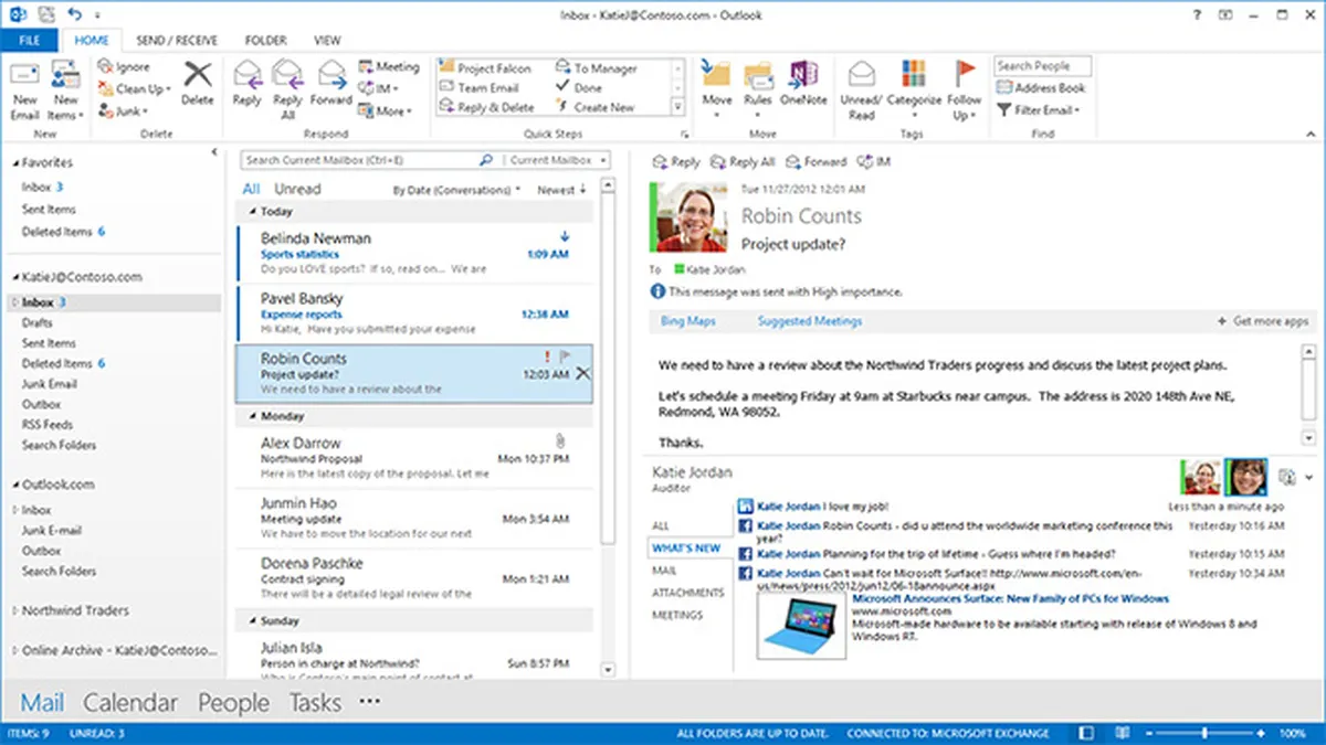Microsoft Outlook : avis des utilisateurs, avantages & inconvénients de cette messagerie électronique / Webmail Microsoft Outlook : avis des utilisateurs, avantages & inconvénients de cette messagerie électronique / Webmail