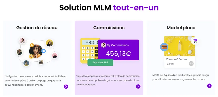 MINDS DS & MLM : logiciel MLM